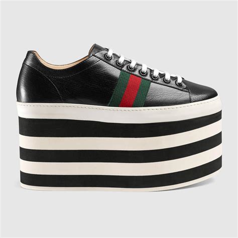 gucci black low top dress shoes|black gucci shoes cheap.